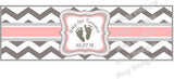Sweet Baby Girl Cigar Bands -  Baby Girl Candy Bar Wrappers - I Do Artsy Weddings