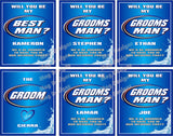 Groomsmen Beer Labels - I Do Artsy Weddings
