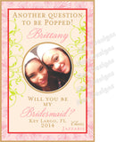 Will you Be My Maid of Honor + Bridesmaid Labels - I Do Artsy Weddings