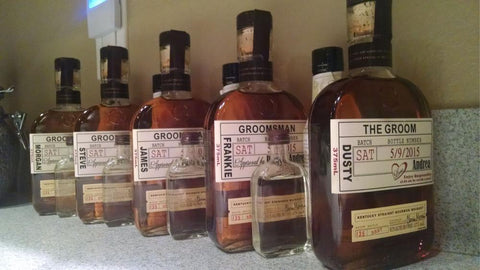 Groomsman Proposal Liquor Labels - I Do Artsy Weddings